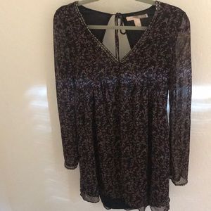 Romantic Floral Print Dress